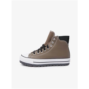 Converse Chuck Taylor All Star City Brown Leather Ankle Sneakers - Men's