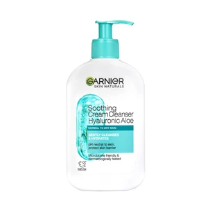 Garnier Skin Naturals Hyaluronic Aloe zklidňující čisticí krém s kyselinou hyaluronovou 250 ml