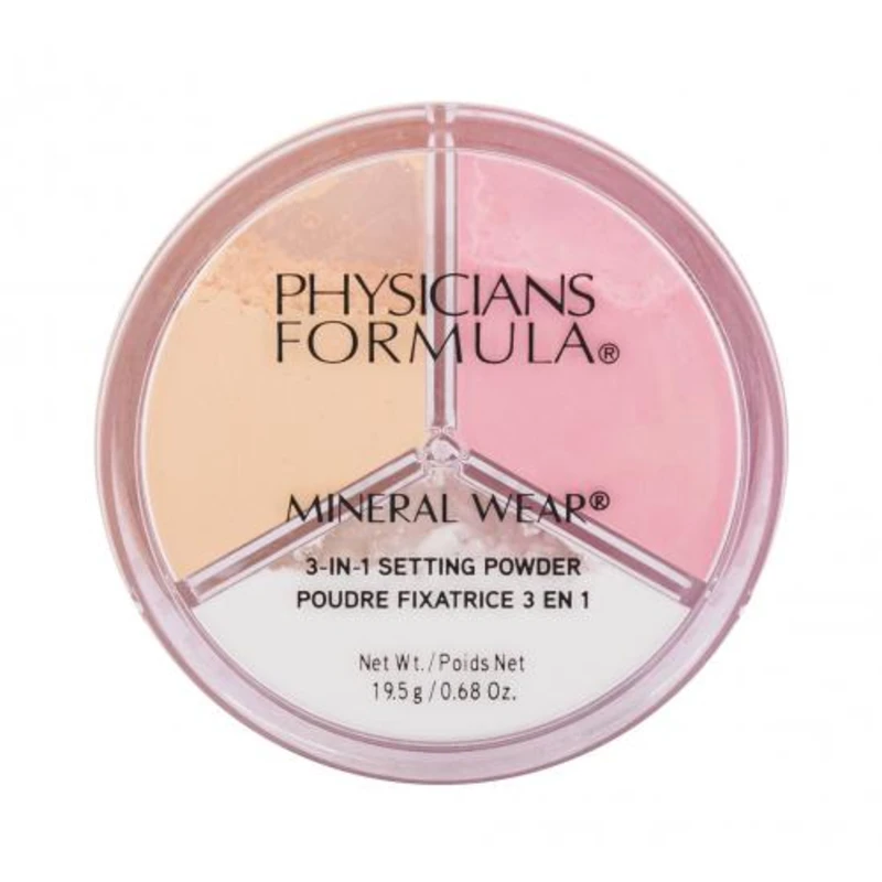 Physicians Formula Mineral Wear 3-In-1 Setting Powder 19,5 g pudr pro ženy