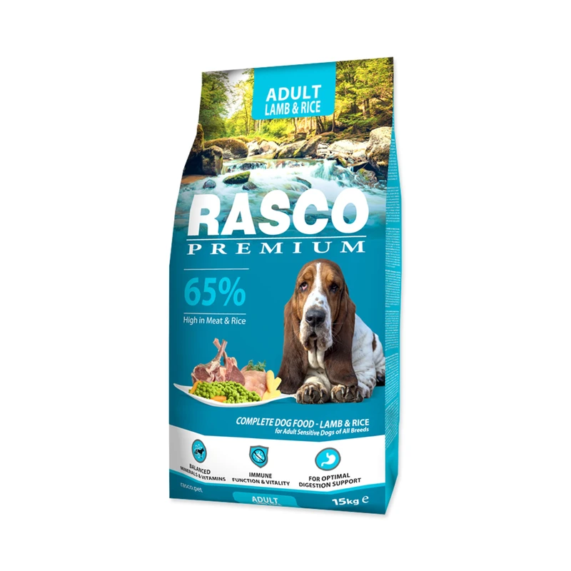 Rasco Premium Adult Lamb & Rice 15kg