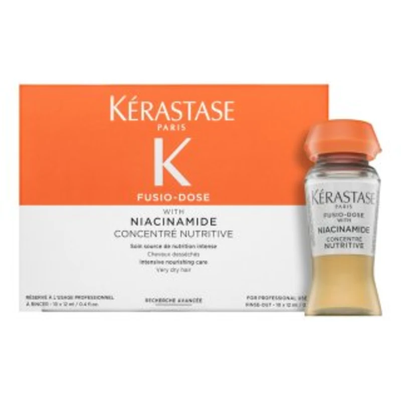 Kérastase Fusio-Dose Concentré Nutritive vlasová kúra pro hrubé a nepoddajné vlasy 10 x 12 ml