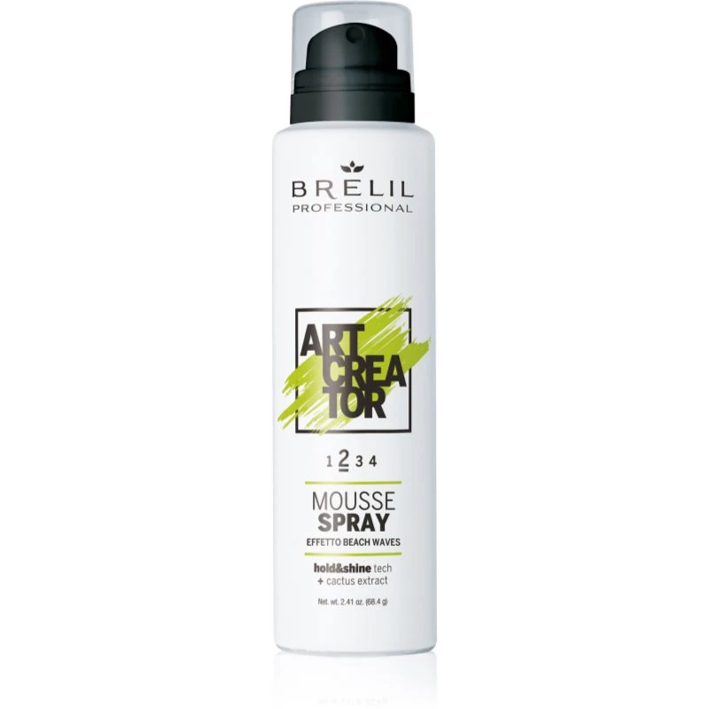 Brelil Numéro Art Creator Mousse Spray pěna na vlasy pro plážový efekt 150 ml