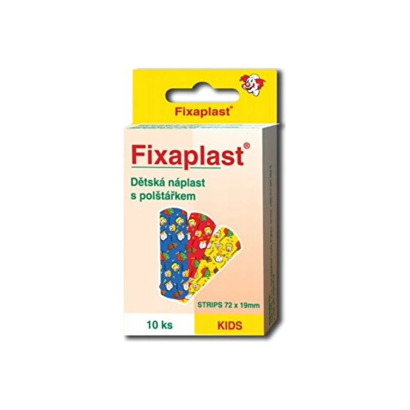 FIXAPLAST Dětská náplast s polštářkem 10 kusů