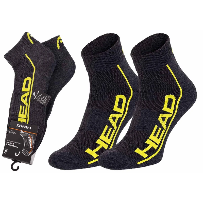 Head Unisex's 2Pack Socks 791019001 009