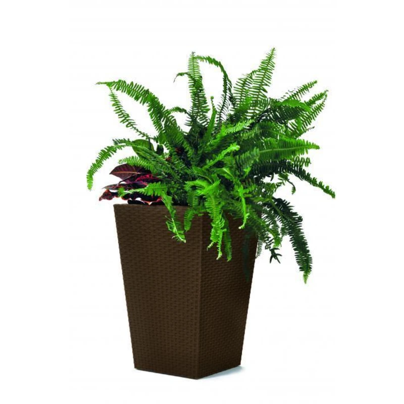 Květináč RATTAN PLANTER 53x53x73 cm,Květináč RATTAN PLANTER 53x53x73 cm