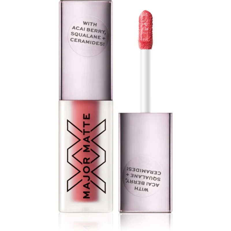 XX by Revolution MAJOR MATTE dlouhotrvající matná tekutá rtěnka odstín Stellar 4 ml