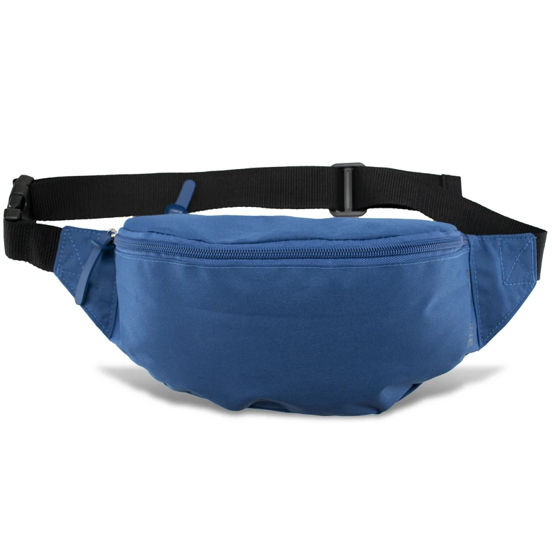 Semiline Unisex's Waist Bag L2045-2 Navy Blue