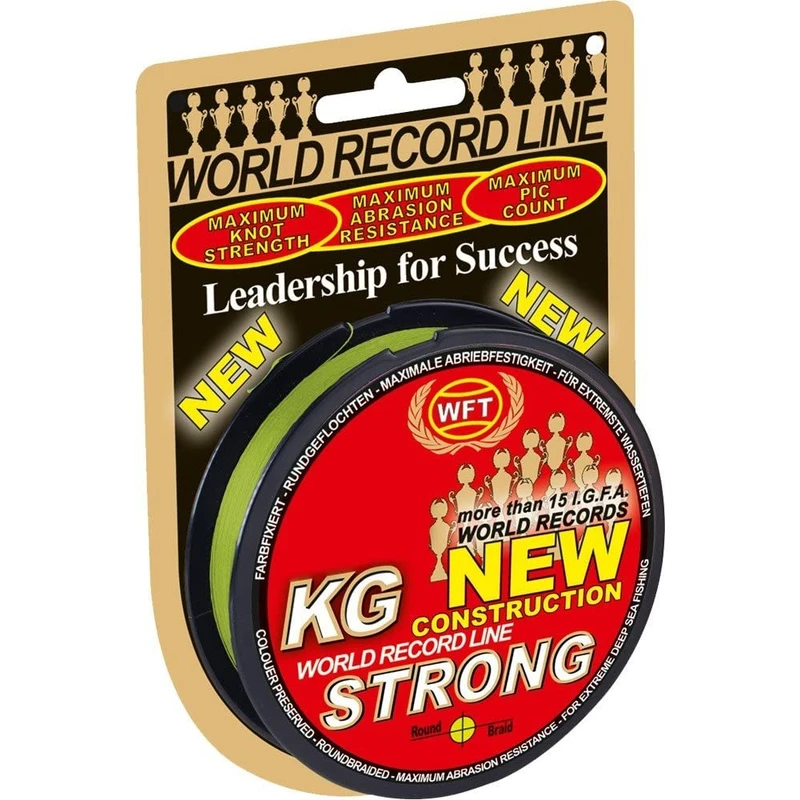 Wft šňůra kg strong chartreuse 300 m - 0,18 mm 22 kg