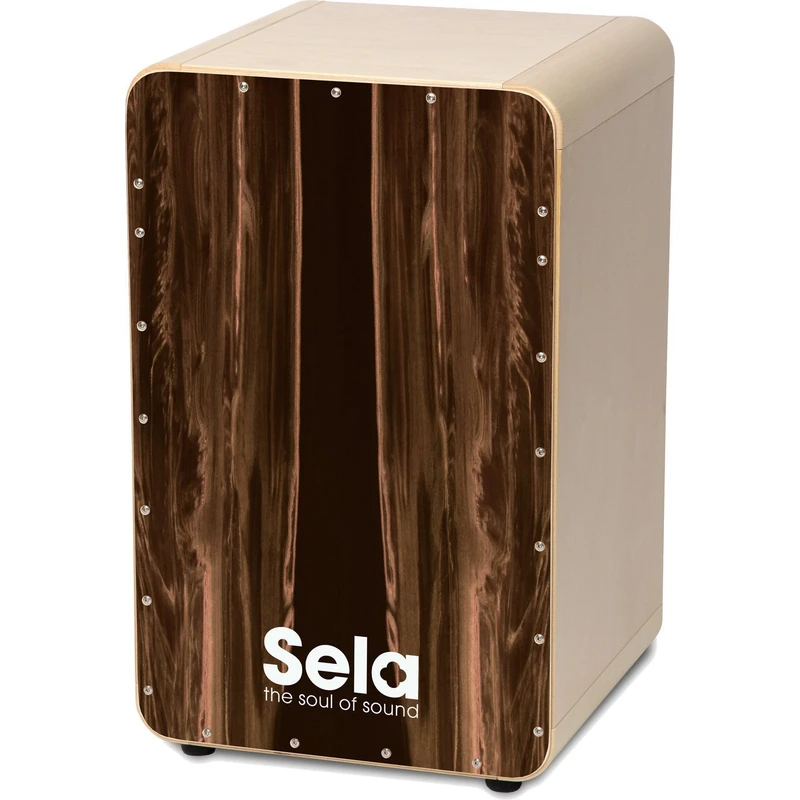 Sela SE 105 CaSela Dřevěný cajon Natural/Dark Nut