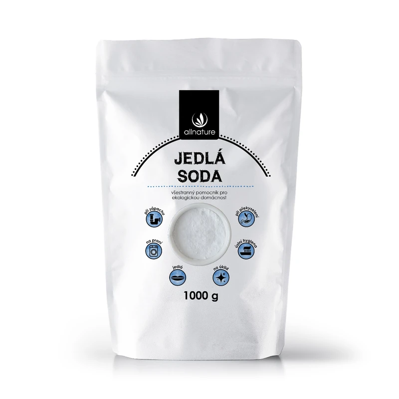 Allnature Jedlá soda 1 000 g