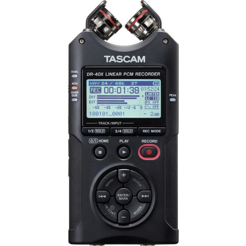 Tascam DR-40X Černá