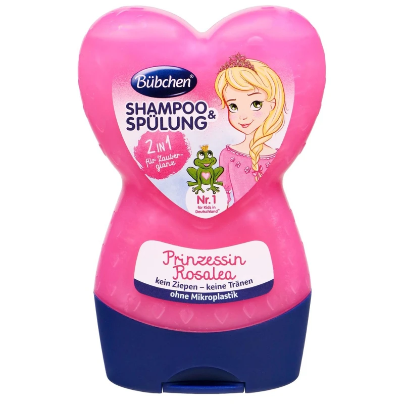 BÜBCHEN Kids Šampon a kondicionér RŮŽENKA 230 ml