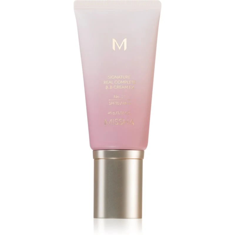 Missha M Signature Real Complete Ex BB krém pro bezchybný a sjednocený vzhled pleti SPF 30 odstín No.21 45 g