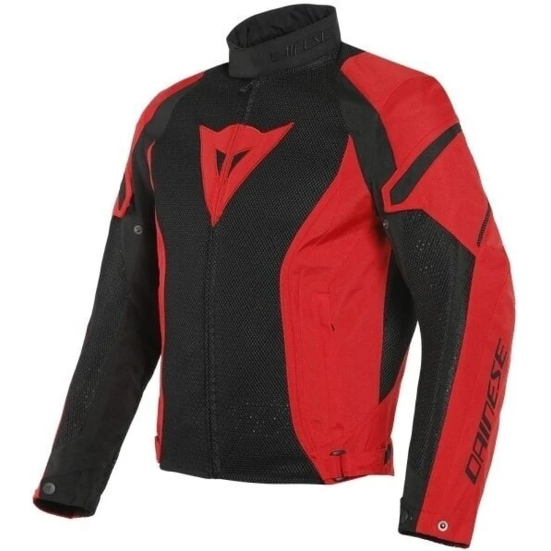 Dainese Air Crono 2 Black/Lava Red 52 Textilní bunda