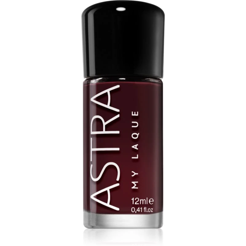 Astra Make-up My Laque 5 Free dlouhotrvající lak na nehty odstín 60 Burgundy 12 ml