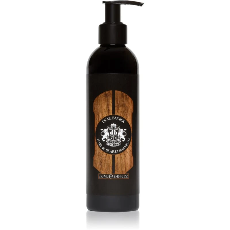 Dear Barber Shampoo šampon na vlasy a vousy pro muže 250 ml