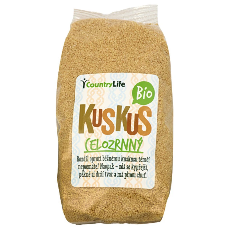 Kuskus celozrnný 500 g BIO   COUNTRY LIFE