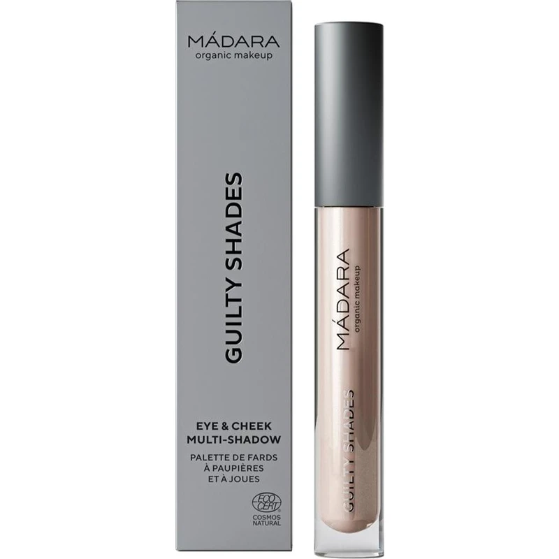 MÁDARA Víceúčelové stíny na oči a tváře Guilty Shades (Eye & Cheek Multi-shadow) 4 ml 62 Frost