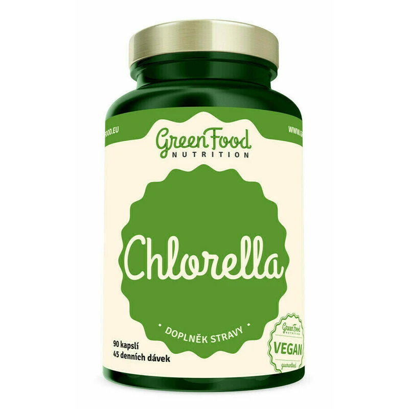 GreenFood Chlorella 90 kapslí