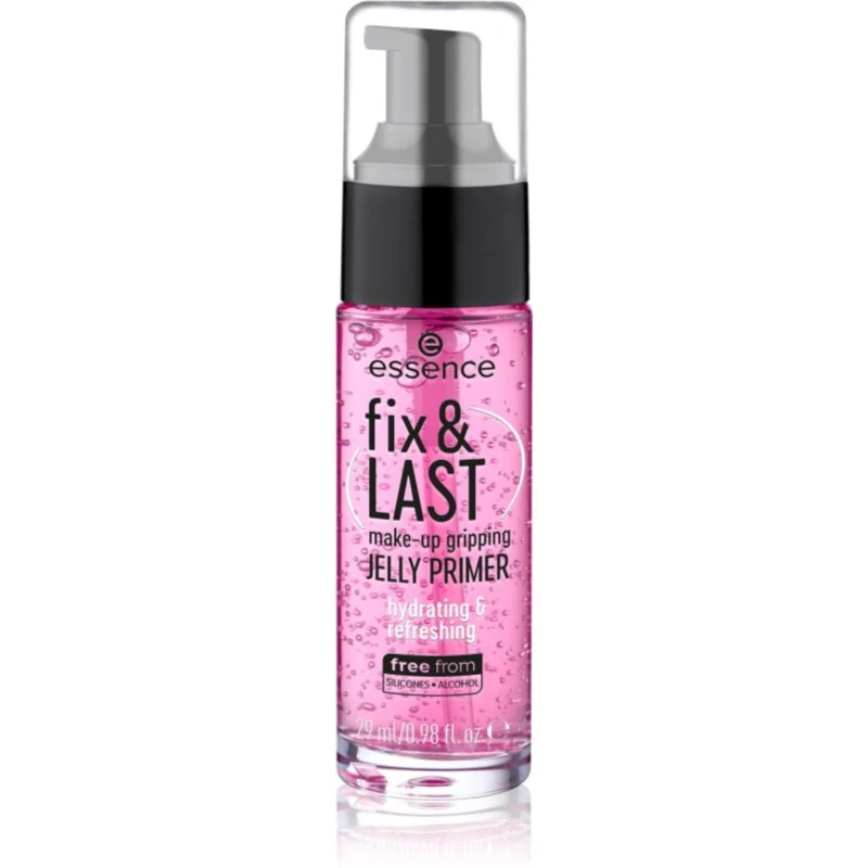 Essence Fix & LAST gelová podkladová báze pro minimalizaci pórů 29 ml