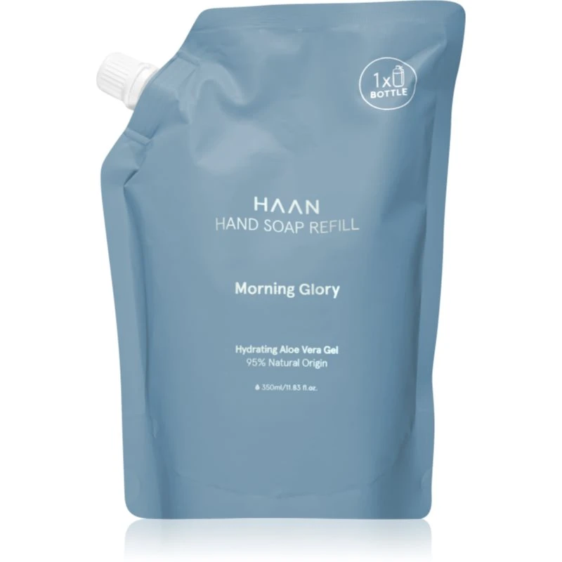 Haan Hand Soap Morning Glory tekuté mýdlo na ruce náhradní náplň 350 ml