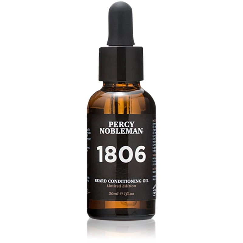 Percy Nobleman Beard Conditioning Oil 1886 vyživující olejový kondicionér na vousy 30 ml