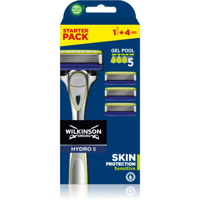 Wilkinson Sword Hydro5 Skin Protection Sensitive holicí strojek + náhradní hlavice 1 ks