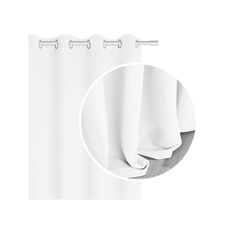 Edoti Blackout Hold curtain 140x250 A489