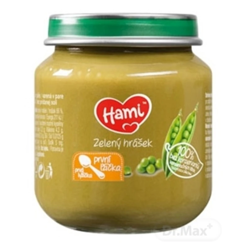 Hami příkrm Zelený hrášek první lžička 125 g