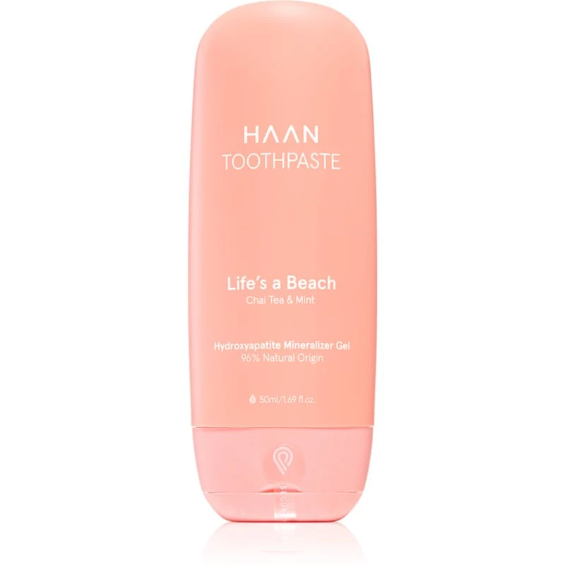 Haan Toothpaste Life's a Beach zubní pasta bez fluoridu plnitelná 50 ml