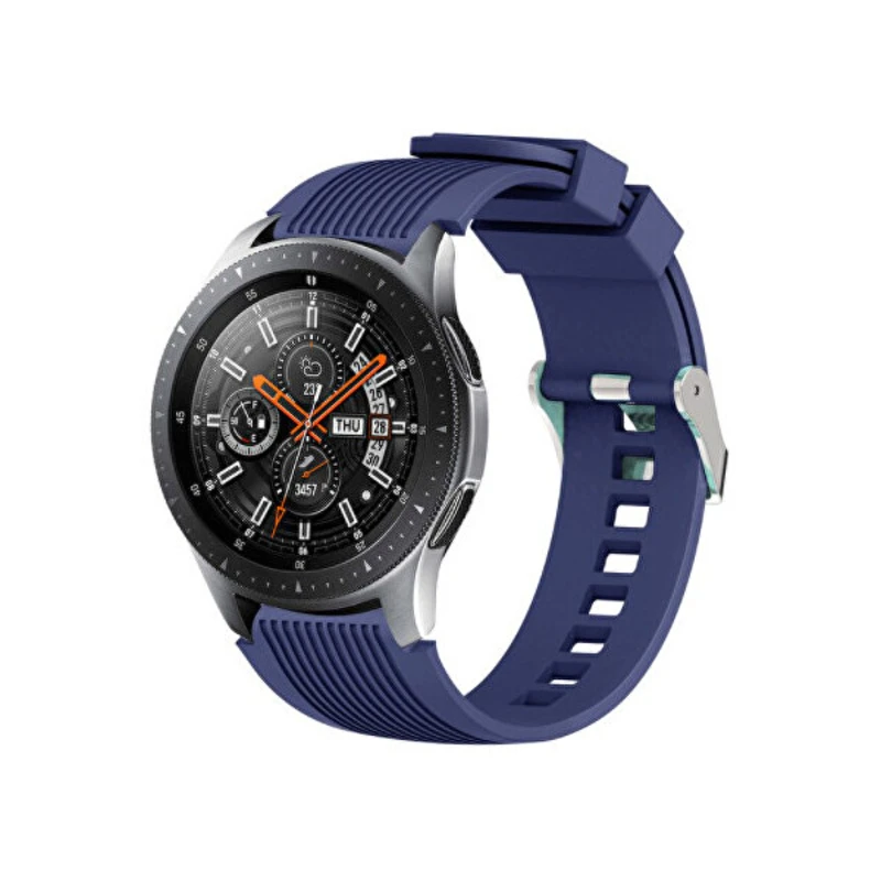 4wrist Silikonový řemínek pro Samsung Galaxy Watch - Midnight Blue 22 mm