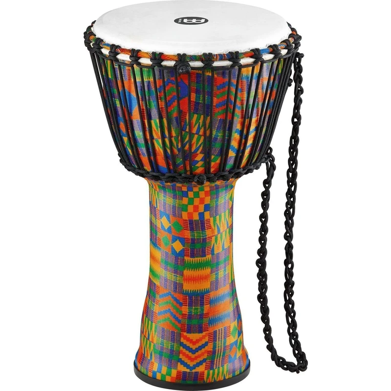 Meinl PADJ2-M-F Traveler Djembe Kenyan Quilt