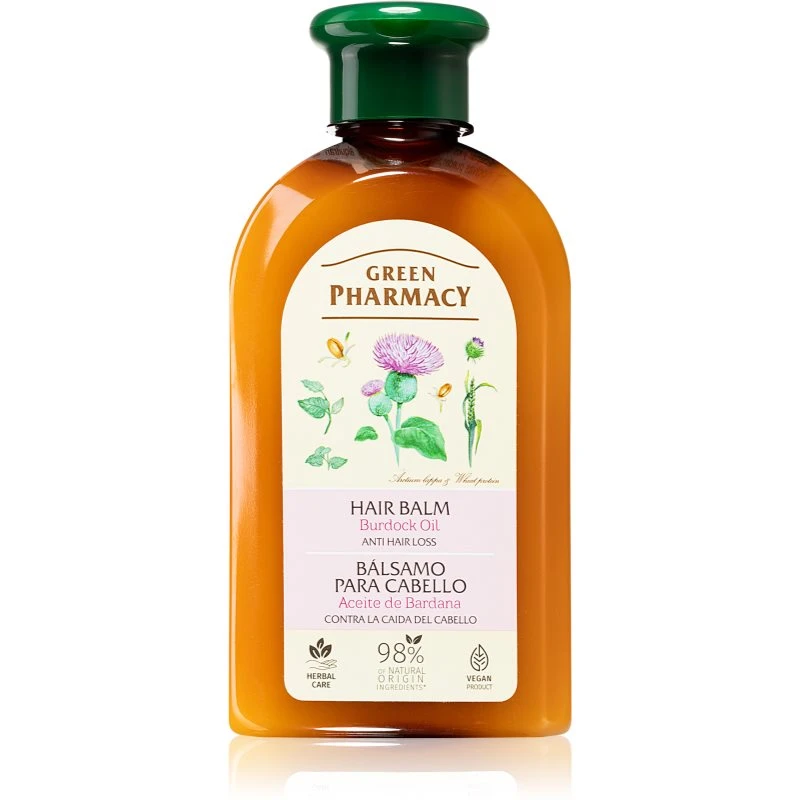 Green Pharmacy Hair Care Burdock Oil kondicionér proti vypadávání vlasů 300 ml