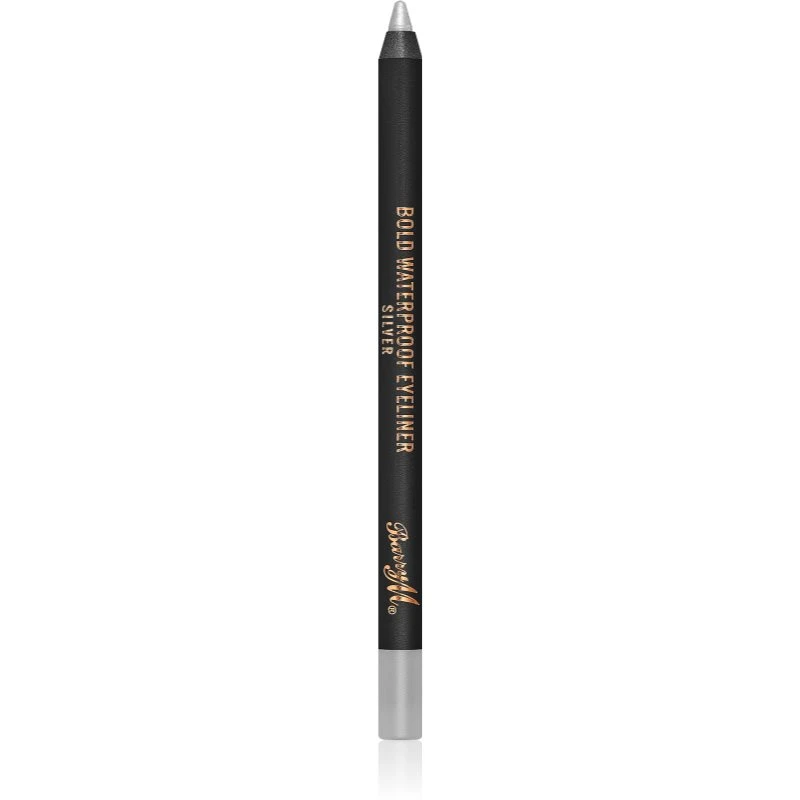 Barry M Bold Waterproof Eyeliner voděodolná tužka na oči odstín Silver 1,2 g