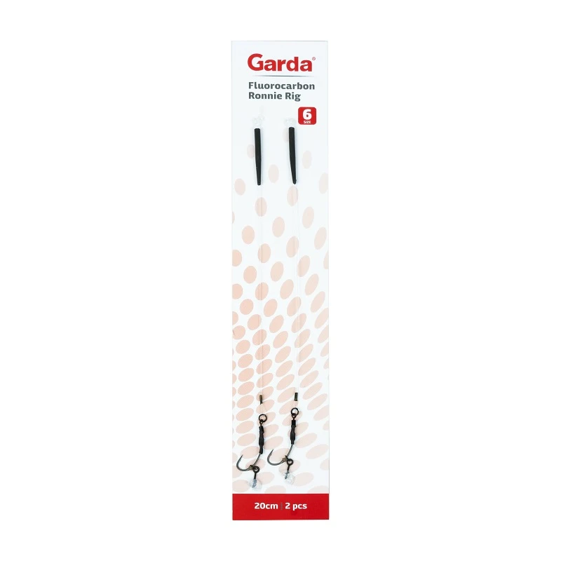 Garda návazec ronnie fluorocarbon rig 2 ks - velikost 4