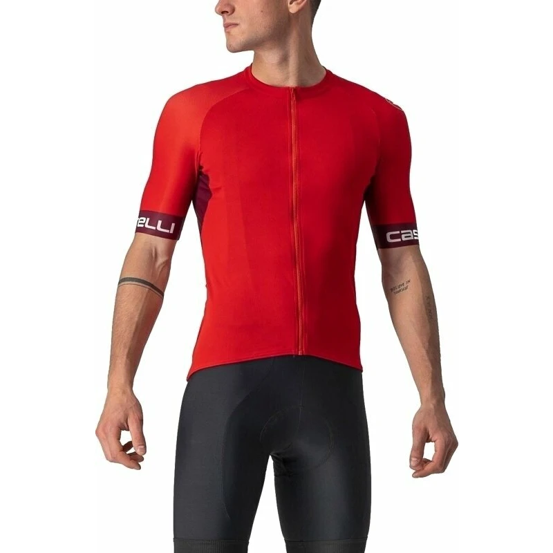 Castelli Entrata VI Red/Bordeaux/Ivory S