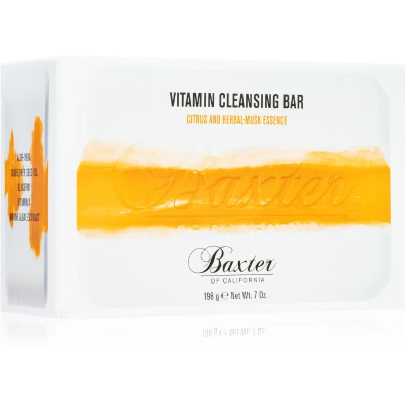 Baxter of California Vitamin Cleansing Bar Citrus and Herbal-Musk vyživující tekuté mýdlo 198 g