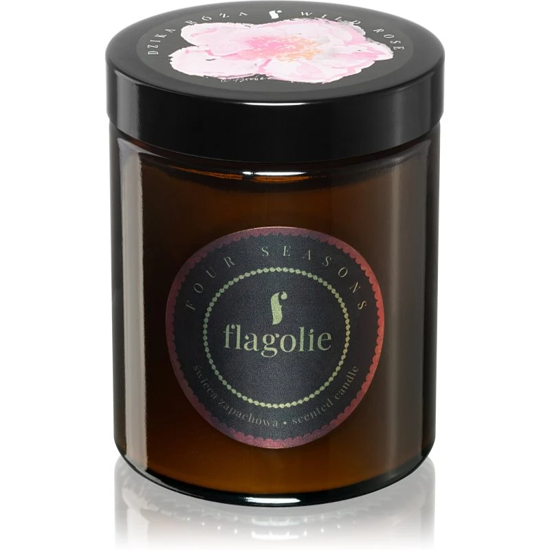 Flagolie Four Seasons Wild Rose vonná svíčka 120 g