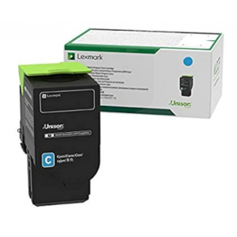 Lexmark originální toner 78C20C0, cyan, 1400str., return, Lexmark CS421dn,CS521dn,CS622de,CX421adn,CX522ade,CX622ade