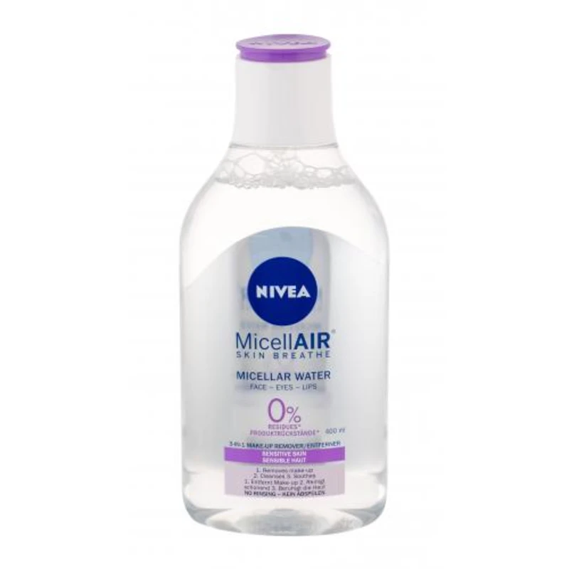 Nivea Zklidňující micelární voda 3 v 1 (Gentle Caring Micellar Water) 400 ml