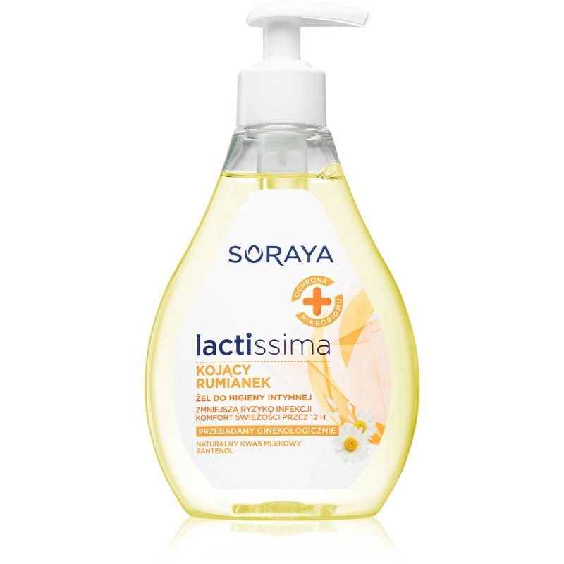 Soraya Lactissima zklidňující gel pro intimní hygienu heřmánek 300 ml