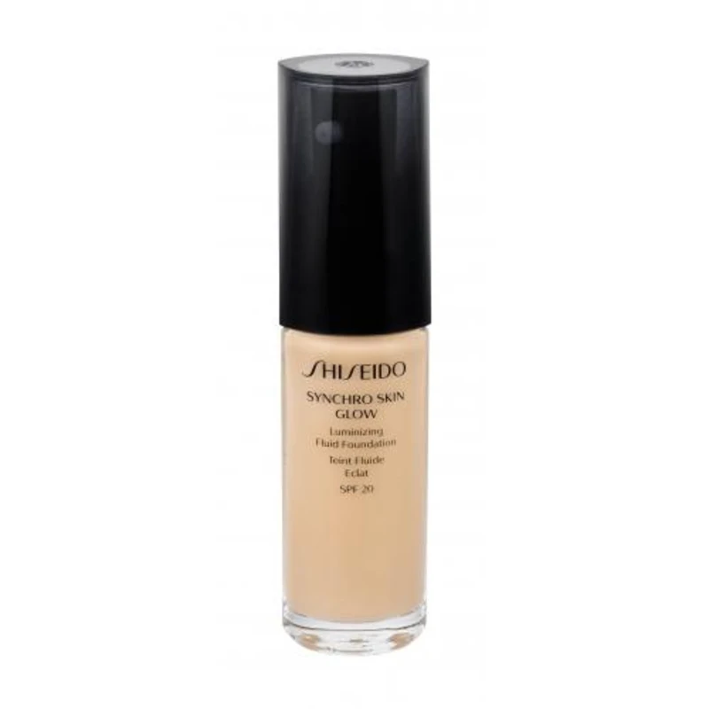 Shiseido Synchro Skin Glow Luminizing Fluid Foundation rozjasňující make-up SPF 20 odstín Golden 2 30 ml