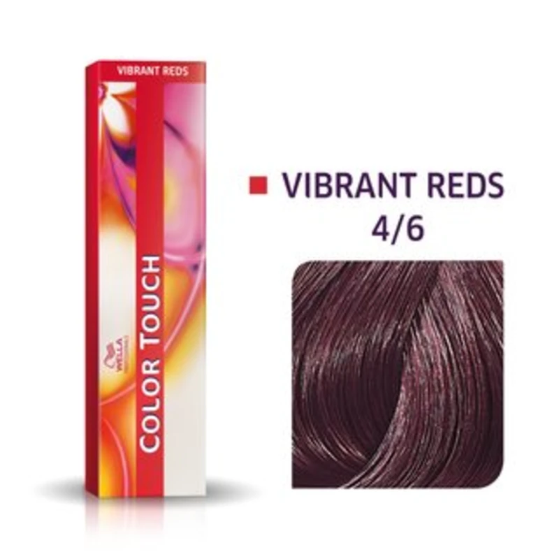 Wella Professionals Color Touch Vibrant Reds profesionální demi-permanentní barva na vlasy s multi-dimenzionálním efektem 4/6 60 ml