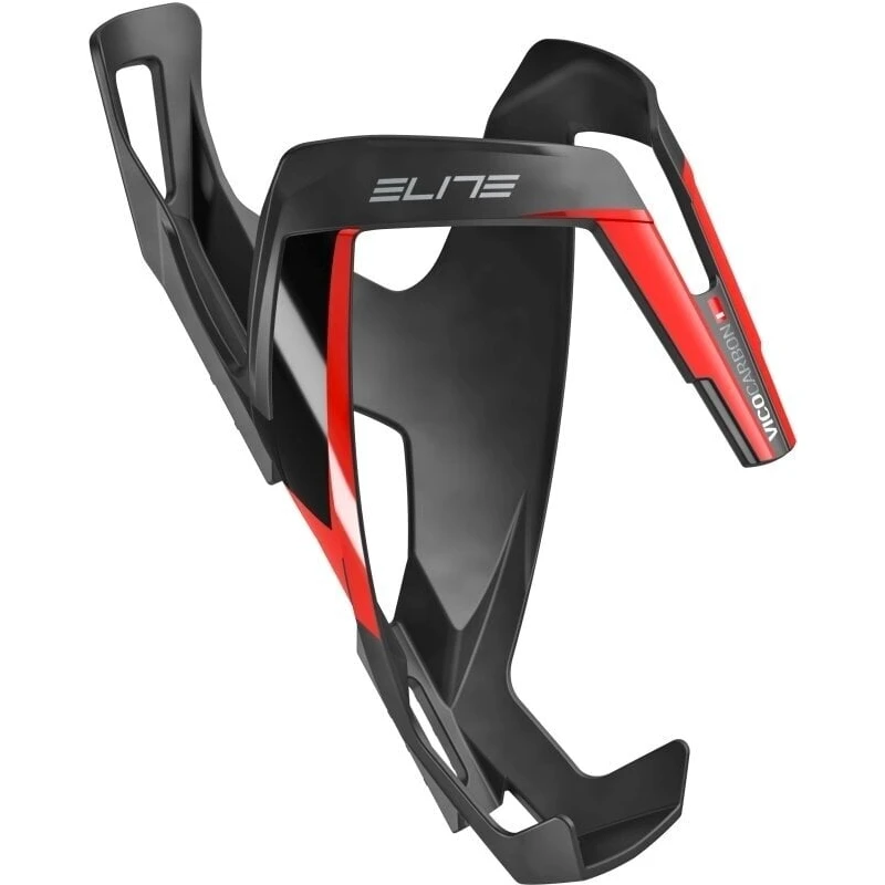 Elite Cycling Vico Carbon Bottle Cage Black/Red