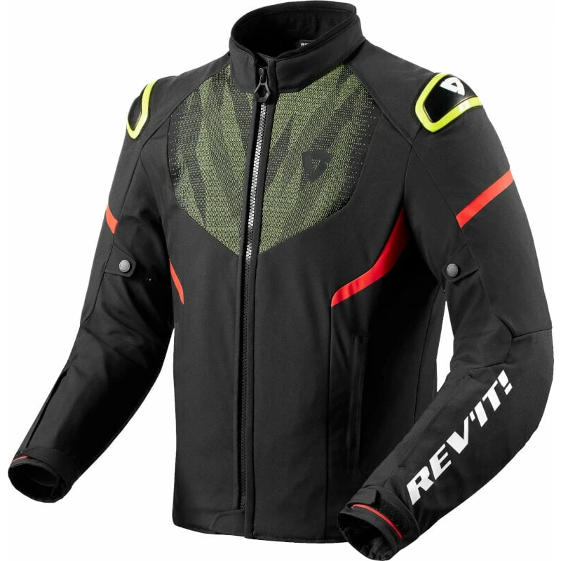 Rev'it! Hyperspeed 2 H2O Black/Neon Yellow L Textilní bunda