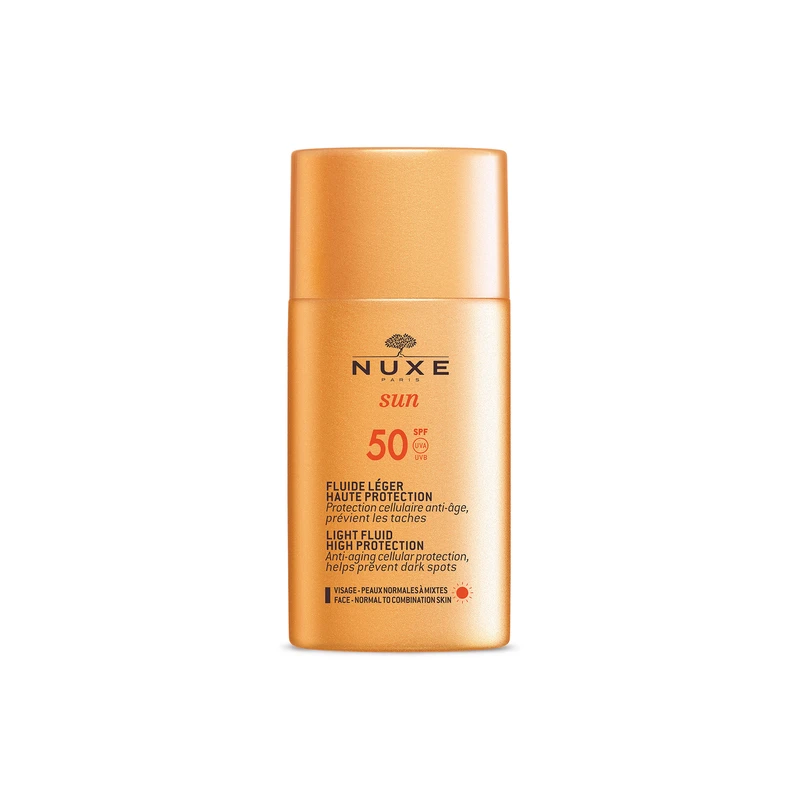 Nuxe SUN Opalovací fluid na obličej SPF50 50 ml