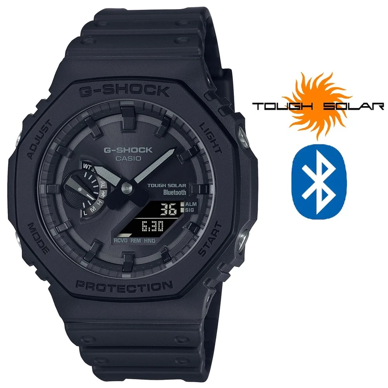 Casio G-Shock Original Carbon Core Guard Bluetooth Solar GA-B2100-1A1ER (666)