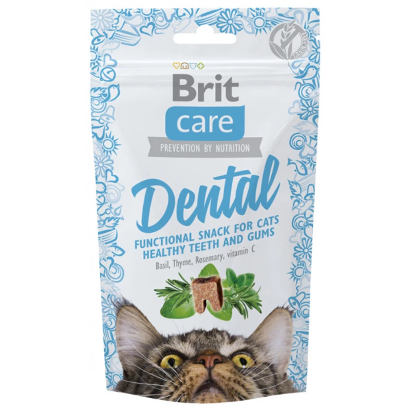 Brit Care Cat Snack Dental 50g