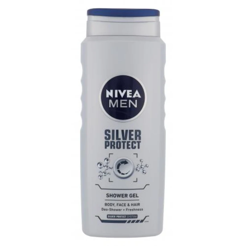 Nivea Sprchový gel pro muže Silver Protect 500 ml