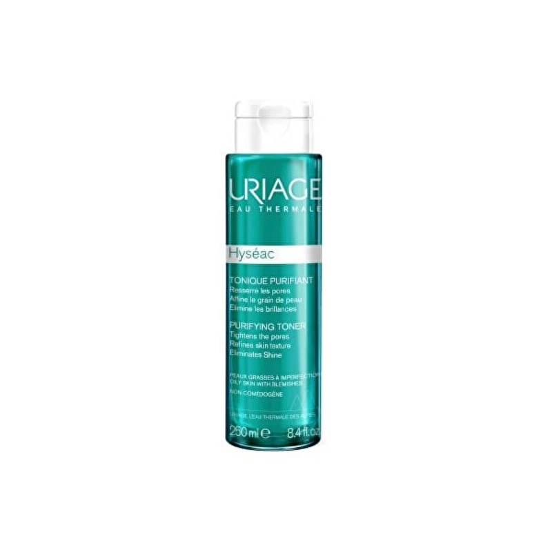 Uriage Hyséac Purifying Toner čisticí tonikum pro regulaci mazu a minimalizaci pórů s AHA kyselinami 250 ml